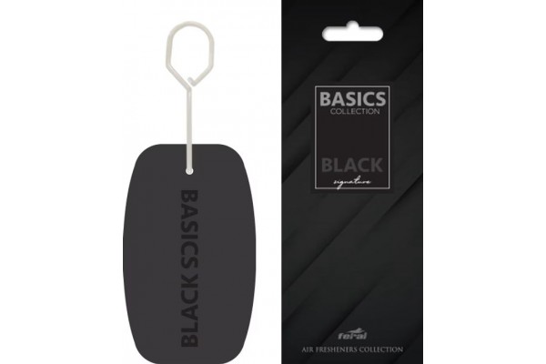 Αρωματικό Αυτοκινήτου Κρεμαστό Feral Basics Collection Black Signature 1 Τεμάχιο