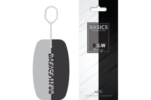 Αρωματικό Αυτοκινήτου Κρεμαστό Feral Basics Collection Black & White Harmony 1 Τεμάχιο
