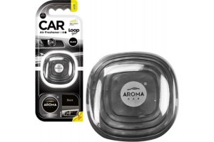 Αρωματικό Αυτοκινήτου Κρεμαστό Aroma Loop Gel Black 1 Τεμάχιο