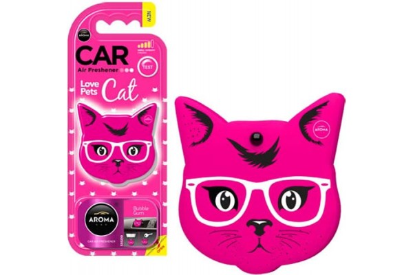 Αρωματικό Αυτοκινήτου Κρεμαστό Aroma Cat Pink Blossom 1 Τεμάχιο Αρωματικό Αυτοκινήτου Κρεμαστό Aroma Cat Pink Blossom 1 Τεμάχιο