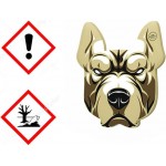 Αρωματικό Αυτοκινήτου Κρεμαστό Aroma Angry Dogs Pitbull Fresh Linen 1 Τεμάχιο