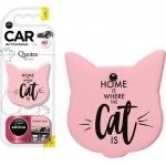 Αρωματικό Αυτοκινήτου Κρεμαστό Aroma Quotes Cat Bubble Gum 1 Τεμάχιο