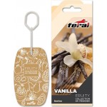 Σετ Αρωματικών Αυτοκινήτου Feral Fruity Collection Vanilla 3 Τεμάχια