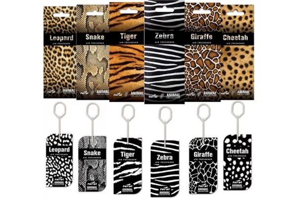 Σετ Αρωματικών Αυτοκινήτου Feral Animal Collection 6 Τεμάχια Σετ Αρωματικών Αυτοκινήτου Feral Animal Collection 6 Τεμάχια