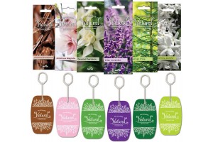 Σετ Αρωματικών Αυτοκινήτου Feral Natural Collection 6 Τεμάχια