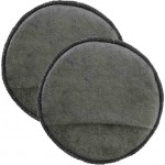 Σφουγγάρια Γυαλίσματος Microfiber Detailing Pro Feral Applicator Pad Γκρί 15cm 2 Τεμάχια