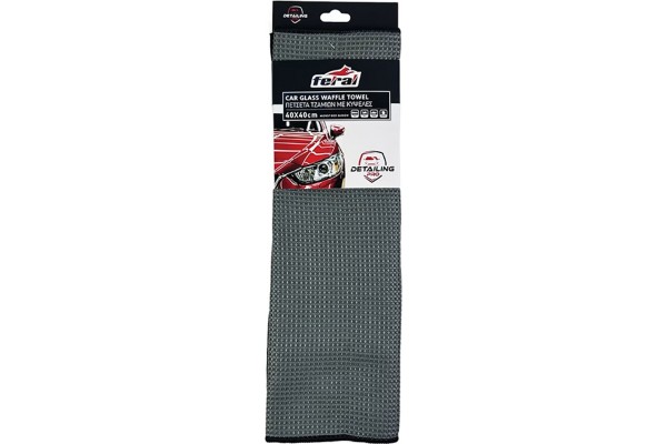 Πετσέτα Microfiber Feral Detailing Pro Για Τα Τζάμια Suede Με Κυψέλες 40x40cm 1 Τεμάχιο Πετσέτα Microfiber Feral Detailing Pro Για Τα Τζάμια Suede Με Κυψέλες 40x40cm 1 Τεμάχιο