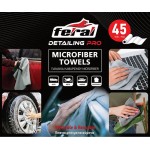 Πανάκια Καθαρισμού Microfiber Επαναχρησιμοποιούμενα Feral Detailing Pro 30x30cm Ρολό 45 Τεμαχίων Πανάκια Καθαρισμού Microfiber Επαναχρησιμοποιούμενα Feral Detailing Pro 30x30cm Ρολό 45 Τεμαχίων