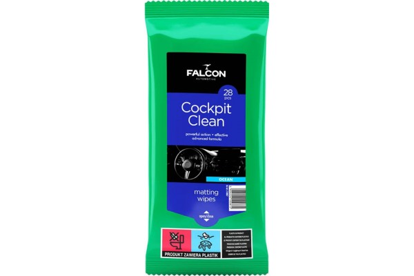 Υγρά Μαντηλάκια Ταμπλό Matt Effect Ocean Falcon 28 Τεμάχια