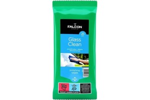 Υγρά Μαντηλάκια Τζαμιών Λεμόνι Falcon 28 Τεμάχια