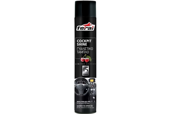 Γυαλιστικό Ταμπλό Feral Με Άρωμα Cherry 750ml 1 Τεμάχιο