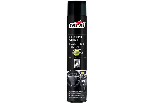 Γυαλιστικό Ταμπλό Feral Με Άρωμα Green Apple 750ml 1 Τεμάχιο Γυαλιστικό Ταμπλό Feral Με Άρωμα Green Apple 750ml 1 Τεμάχιο