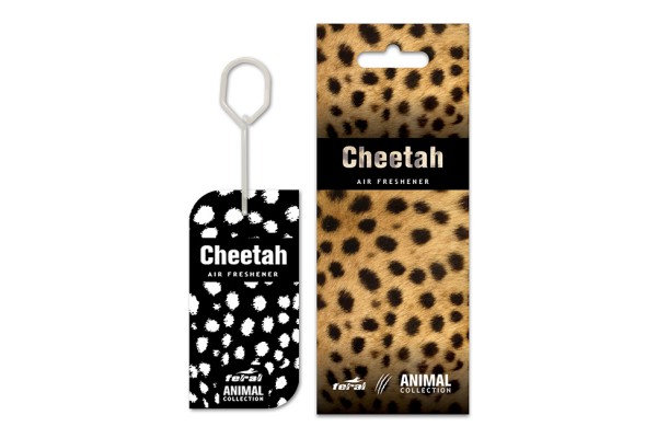 Άρωματικό Αυτοκινήτου Κρεμαστό Feral Animal Collection Cheetah