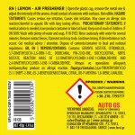 Αρωματικό Αυτοκινήτου Κονσέρβα Feral Με Άρωμα Lemon 40gr 1 Τεμάχιο