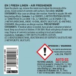 Αρωματικό Αυτοκινήτου Κονσέρβα Feral Με Άρωμα Fresh Linen 40gr 1 Τεμάχιο