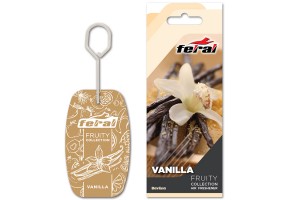 Αρωματικό Αυτοκινήτου Κρεμαστό Feral Fruity Collection Vanilla 1 Τεμάχιο