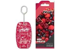 Αρωματικό Αυτοκινήτου Κρεμαστό Feral Fruity Collection Red Fruits 1 Τεμάχιο