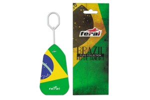 Αρωματικό Αυτοκινήτου Κρεμαστό Feral Flag Collection Brazil 1 Τεμάχιο