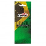 Αρωματικό Αυτοκινήτου Κρεμαστό Feral Flag Collection Brazil 1 Τεμάχιο