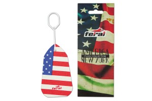 Αρωματικό Αυτοκινήτου Κρεμαστό Feral Flag Collection Usa 1 Τεμάχιο