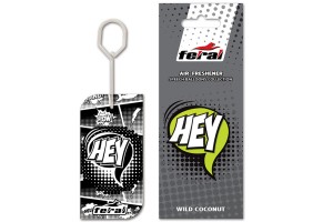 Αρωματικό Αυτοκινήτου Κρεμαστό Feral Speech Collection Hey 1 Τεμάχιο