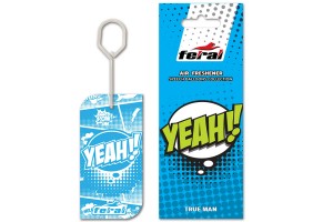 Αρωματικό Αυτοκινήτου Κρεμαστό Feral Speech Collection Yeah 1 Τεμάχιο