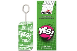 Αρωματικό Αυτοκινήτου Κρεμαστό Feral Speech Collection Yes 1 Τεμάχιο