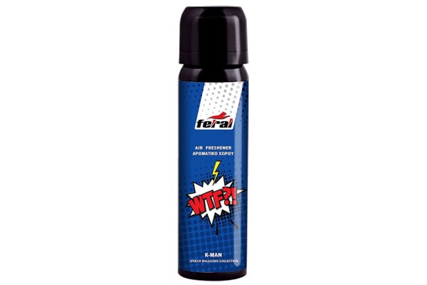 Αρωματικό Αυτοκινήτου Spray Feral Speech Collection Wtf 1 Τεμάχιο