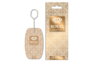 Αρωματικό Αυτοκινήτου Κρεμαστό Feral Royal Collection White Oud 1 Τεμάχιο