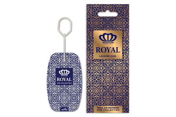 Αρωματικό Αυτοκινήτου Κρεμαστό Feral Royal Collection Legend Oud 1 Τεμάχιο