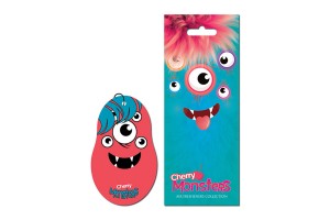 Αρωματικό Αυτοκινήτου Κρεμαστό Feral Monsters Collection Cherry 1 Τεμάχιο