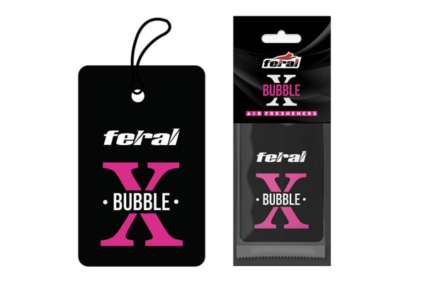 Αρωματικό Αυτοκινήτου Κρεμαστό Feral X Collection Bubble 1 Τεμάχιο