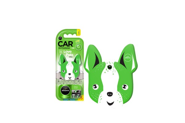 Αρωματικό Αυτοκινήτου Κρεμαστό Aroma Dog Fancy Green 1 Τεμάχιο
