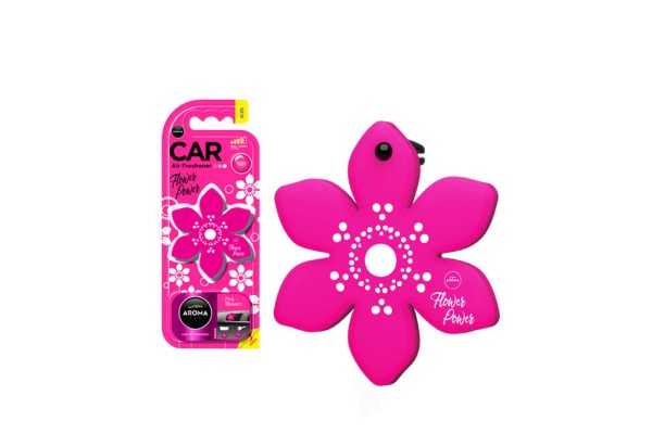 Αρωματικό Αυτοκινήτου Κρεμαστό Aroma Flower Pink Blossom 1 Τεμάχιο