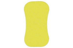 Σφουγγάρι Πλυσίματος Αυτοκινήτου Κίτρινο Feral 12x22.5x5cm 1 Τεμάχιο