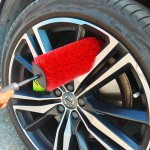 Βούρτσα Καθαρισμού Ζαντών Και Κινητήρα Detailing Pro Feral Μαύρη Κόκκινη 43.5cm 1 Τεμάχιο