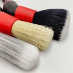 Πινέλα Καθαρισμού Με Προσαρμογέα Γωνίας Κόκκινα Detailing Pro Feral 3 Τεμάχια