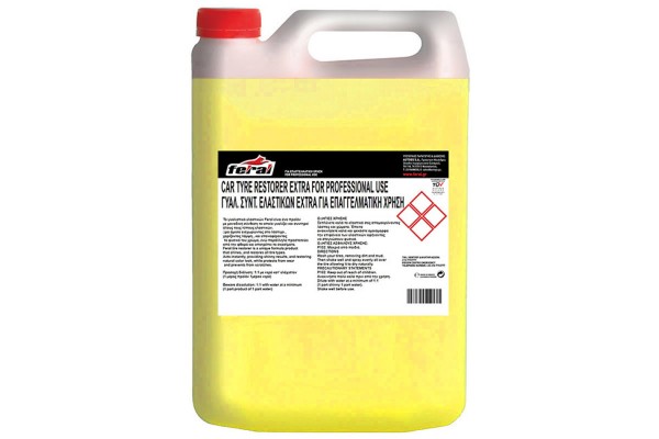 Γυαλιστικό Και Συντηρητικό Ελαστικών Extra Feral 4lt 1 Τεμάχιο