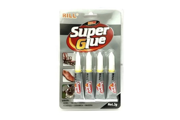 Κόλλα Στιγμής Σε Μπουκάλι Super Glue 4 Τεμάχια Κόλλα Στιγμής Σε Μπουκάλι Super Glue 4 Τεμάχια