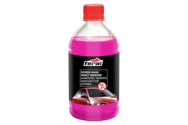 Καθαριστικό Παρμπρίζ Καλοκαιρινό Feral 500ml 1 Τεμάχιο