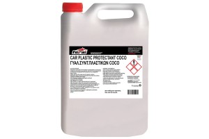 Γυαλιστικό Και Συντηρητικό Γαλάκτωμα Πλαστικών Coco Feral 4lt 1 Τεμάχιο