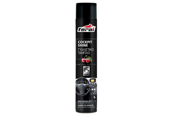 Γυαλιστικό Ταμπλό Feral Με Άρωμα Cherry 750ml 1 Τεμάχιο