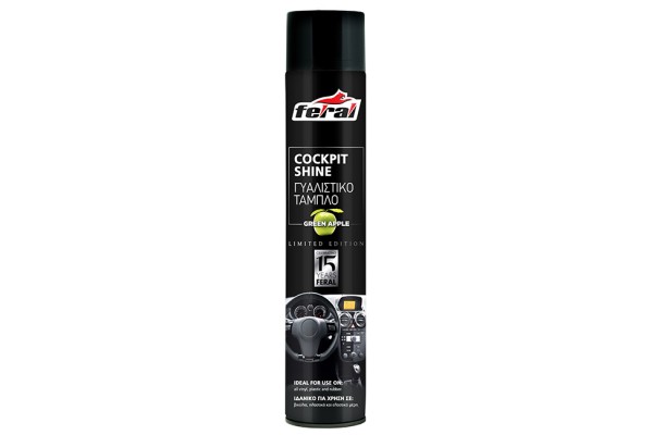 Γυαλιστικό Ταμπλό Feral Με Άρωμα Green Apple 750ml 1 Τεμάχιο