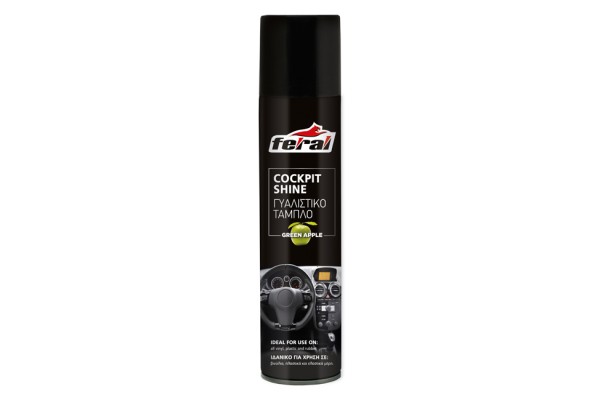 Γυαλιστικό Ταμπλό Feral Με Άρωμα Green Apple 400ml 1 Τεμάχιο