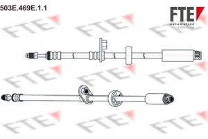 Fte Ελαστικός Σωλήνας Φρένων - 503E.469E.1.1