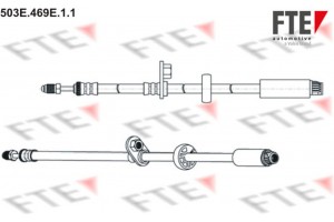 Fte Ελαστικός Σωλήνας Φρένων - 503E.469E.1.1