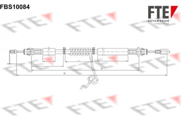 Fte Ντίζα, Φρένο Ακινητοποίησης - FBS10084