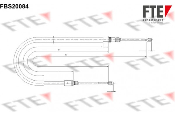 Fte Ντίζα, Φρένο Ακινητοποίησης - FBS20084