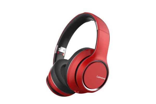 Ασύρματα Ακουστικά - Lenovo HD200 (RED)