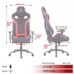 Gaming Καρέκλα - Eureka Ergonomic® ERK-ONEX-GX5-BR